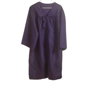 Jostens' Graduation Gown Purple Women's Size 5' 1" - 5' 3" Deep Purple
